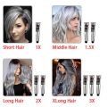 2023 NEW Silver Gray Hair Dye, Silver Gray Natural Hair Dye Cream, Lushadows Silver Hair Dye, Silver Hair Color, Unisex Fashion Dye for All Hair Types (1 PCS). 
