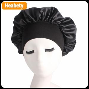 【2-3 ngày giao hàng】 Rắn satin nắp ca-pô tạo kiểu tóc ngủ hat quấn vòi hoa sen cap Tạo Kiểu Tóc công cụ
