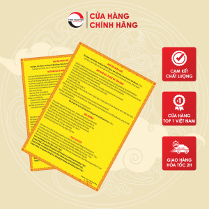 Tờ chú đại bi - Phong Thuỷ Tam Nguyên - Ngũ bộ thần chú Bát Nhã Hồi Hướng Đại Bi Phục Nguyện