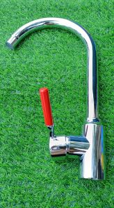 Vòi rửa chén nóng lạnh C013 xoay bi 360 độ inox 304 Cao 30 cm Vòi rửa bát mạ Crom sáng bóng  (Bảo hành 3 Năm) - Lắp đặt đơn giản không cần gọi thợ lắp đặt