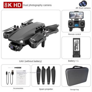 DjI A88 Mini Quadcopter Drone with 4K Dual Camera and 360° HD Coverage Obstacle Avoidance Universal Plug