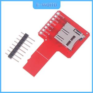 【E-WOITD】 Sniffe แผ่นอะแดปเตอร์สำหรับการ์ด TF ใช้ได้กับการ์ดอะแดปเตอร์ทั่วไป1ชิ้น microSD sniffe TF