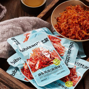 New Years Goods Bibizan Instant Spicy Chicken Strips Snack Spicy Snacks