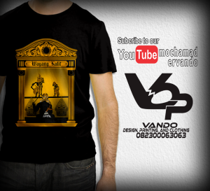 KAOS WAYANG KULIT/ KAOS PRIA DISTRO / KAOS JAWA / KAOS MURAH