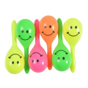 CARING PETS 5PCS Random Color Parrot Rattle Sand Hammer Portable Plastic Sand Ball Pet Accessories Durable Bird Toys Bird Bites