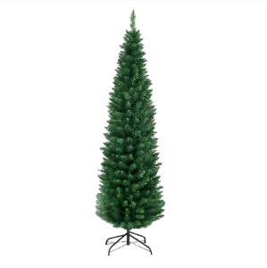 AKO Pencil-Shaped Christmas Tree Upgraded w/High-Quality & Thicker Branches Christmas Decoration  4/5/6/7/8FT W/FreeSf