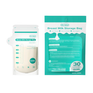 Dr.Isla MSB05 ถุงเก็บน้ำนมแม่ Breast milk Storage Bags ซิปล็อค 2 ชั้น ขนาด 5 ออนซ์ 150ml (1 กล่อง 30 ชิ้น) สำหรับคุณแม่เบบี้