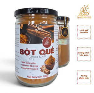 Bột quế sấy lạnh nguyên chất - Dalat Cordyceps