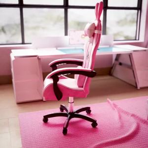 Boleh tanggal arnab inga permainan permainan kerusi ergonomik kerusi pink kerusi pejabat kerusi kerusi laras