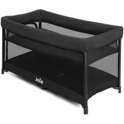 [Joie] Amigo 120 Foldable Travel Cot Playpen with Bassinet - Baby Portable Bed for Newborn to Toddler (0–15kg)