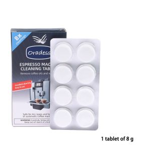 Gemilai High-Quality Espresso Machine Cleaning Tablets - Food Grade Oil & Grease Removal Descaling 8/16 Tablets
