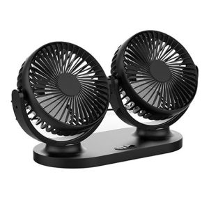 12V/24V car large truck high-power powerful silent air-conditioning refrigeration double-head adjustable angle