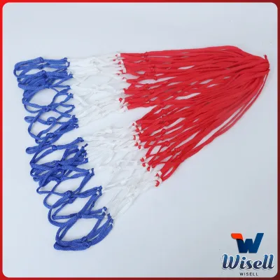 W.EL ตาข่ายห่วงบาส ตาข่ายไนล่อน อย่างดี เชือกร่ม 4mm/5mm Basketball rack net
