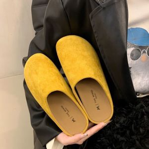 Free Shipping WomenS New Retro-Style Slip-On Sandals With Thick Soles Fashionable And Super Soft Versatile For Any Outfit