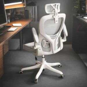 Ergonomic Office Chair Gaming Chair 90°-145° Recline Adjustable Ergonomics Chair 360° Rotating Computer Chair Breathable Home Office Chairs Gaming Chair High Back Comfortable Mesh Computer Chair with Lumbar Support