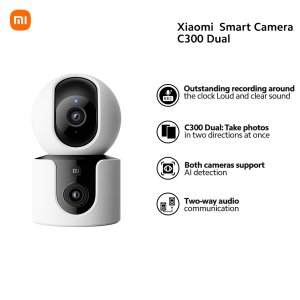Xiaomi Smart Camera C300 Dual EU Two screens one device Local human detection Xiaomi Home security chip