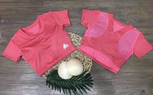 [FreeshipMAX] A020 - Áo croptop lưới vai tam giác có sẵn mút tập thể thao gym yoga mặc đi chơi rất đẹp