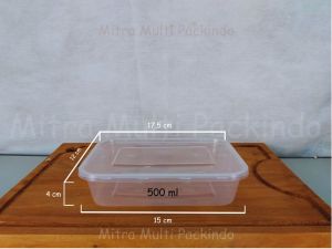 Thinwall Kotak Makan Plastik 500 ml 650 ml 750 ml 1000 ml