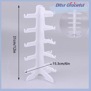 Ditur Sunglasses Holder 3x4 5 Layers Counter Eyewear Display Stand Organizer Show Rack