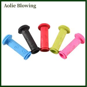 Aolie 1 Pair Rubber Bike Bicycle Handle Bar Grips Anti-slip Waterproof Tricycle Scooter Handlebar For Kids Child Cycling Handle Bars