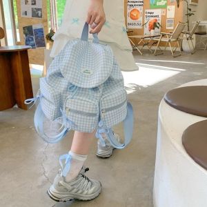 Movi Katie Chic Balo kẻ dọc Với dây đai điều chỉnh & thiết kế dễ thương Cho sử dụng hàng ngày