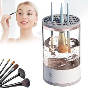 Pembersih Kuas Makeup 3in1: Otomatis & USB Elektrik