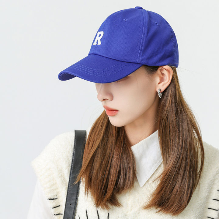 Plum%20Color%20R-Style%20Baseball%20Unisex%20Summer%20Trendy%20Korean%20Style%20Hip%20Hop%20Hat%20for%20Men%20and%20Women%20Fashion%20Cap%20-%20Image%203