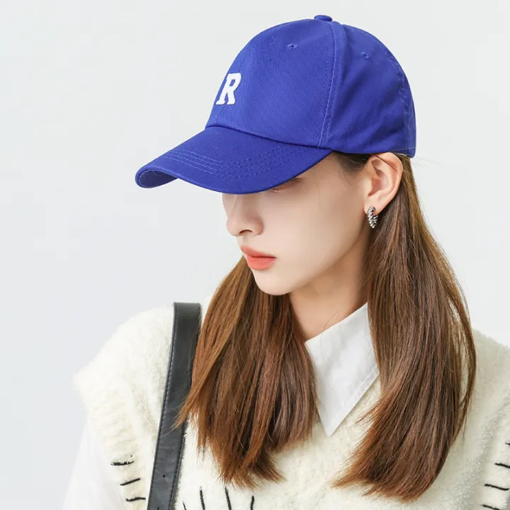 Plum%20Color%20R-Style%20Baseball%20Unisex%20Summer%20Trendy%20Korean%20Style%20Hip%20Hop%20Hat%20for%20Men%20and%20Women%20Fashion%20Cap%20-%20Image%203