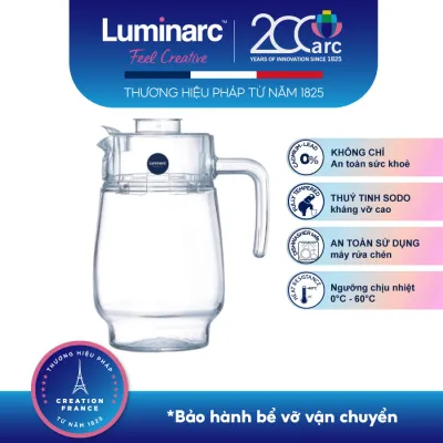 Bình Nước Thuỷ Tinh Luminarc Tivoli 1.6L - LUBIG2674