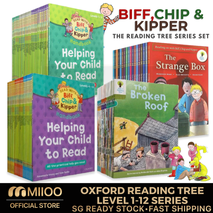 Oxford Reading Tree Level 1-3,4-6,7-9,10-12 Book Set Biff, Chipper