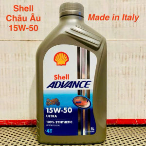 [ĐỌC KỸ BÀI] Nhớt  Xe Moto Phân Khối Lớn Shell Advance Ultra 15W-50 - 10W-50 Châu Âu - Châu Á
