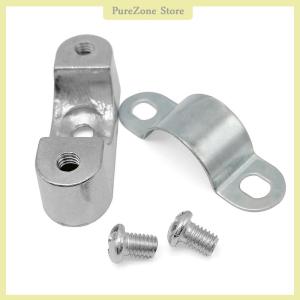 [PureZone] 5Pcs Pipe Clamp With Screw From The Wall Yards Away From The Wall Of The Card Saddle Card Line Pipe Clip 16mm 20mm 25mm 32mm