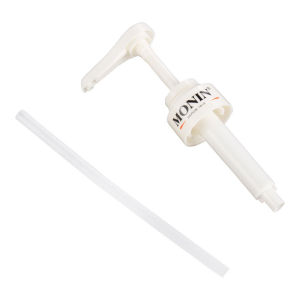 White Monin Syrup Pump 10Ml Juice Bottle Dispenser Pump Sauce Pressure Nozzle Pump Bar Kitchen Coffee Accessories
