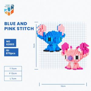 SMY Toystown 1 SET isi 2 Mini Mainan Bangunan Nano Block Bricks Mainan Edukasi Balok Susun Mainan Anak Mainan Tumpuk Balok Karakter Kartun Animasi 3D