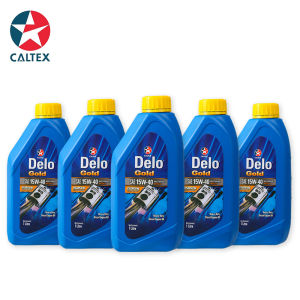 Genuine Caltex Delo Gold SAE 15W-40 Heavy Duty Diesel Engine Oil 1L 4L 18L
