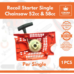 Kap Stater Recoil Starter Senso Chainsaw 5200 5800 1 Per Single 2 Per Double Tarikan Engkol Mesin 52CC 58CC