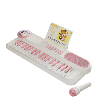NEXUS 37 Keys Kids Piano Keyboard with Microphone Multifunctional Musical Toy Educational Toy Music Score Musical Keyboard Early Learning