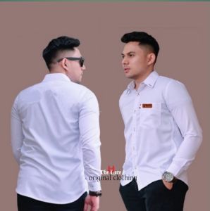 Kemeja Pria Baju Kemeja Kekinian Motif Gambar Terbaru