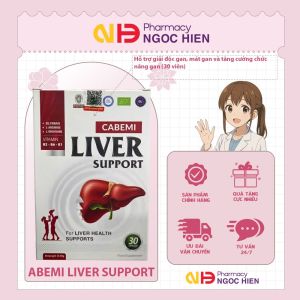 Viên uống LIVER SUPPORT - Hỗ trợ bổ gan tăng cường chức năng gan (30 viên)