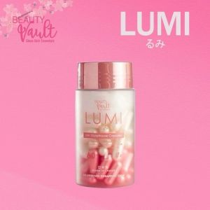 【Quick delivery】AUTHENTIC Beauty Vault LUMI 60 CAPSULE 24H Whitening Glutathione JAPAN FORMULA Lumina Glow Sun Block