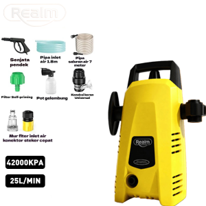 Reaim 600W Jet Cleaner 450Bar Mesin Cuci Motor Jet Cleaner Mesin Cuci Mobil Alat Cuci Motor Semprot semprotan air cuci motor Jet cleaner tekanan tinggi