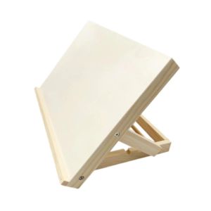 CANICE Foldable Tabletop Easel Lightweight Adjustable Wood Drawing Easel Art Supply Sketching Painting Board Students Artist