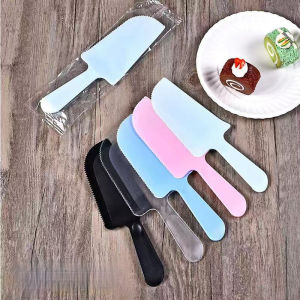 10PCS Plastic Cake Knife Birthday Cake Knife Mooncake Dessert Slicer Cutter Kitchen Tools High Quality