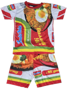 Setelan baju anak indomi /baju indomie anak anak printing 2-12 thn setelan karakter anak lakilaki