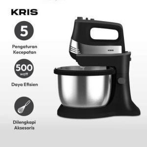 Ace Kris 3.4 ltr Stand Mixer 500 Watt - Mesin Pengaduk Pengocok Adonan Berdiri - Peralatan Masak Perlengkapan Dapur Baking Tools