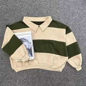 Ji Hoo Combie Sweater Croope Wanita Korean Style Kekinian