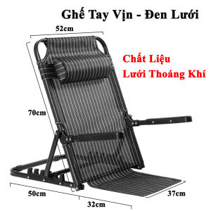 Ghế Bệt Tựa Lưng Thư Giãn KUNBE Nhiều Cấp Độ Có Thể Gập Gọn Phù Hợp Cho Người Già Người Bệnh Học Sinh Nhân Viên Văn Phòng