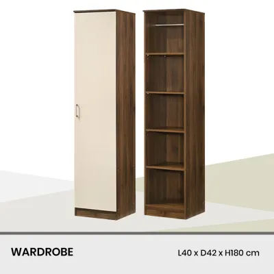 JACOB WARDROBE/ CUPBOARD/ STORAGE CABINET/CLOTH CABINET/WARDROBE/CLOTHES CABINET