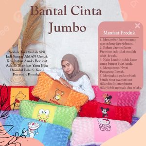 Bantal Tidur Panjang 65CM / Bantal Cinta Karakter SNI Murah