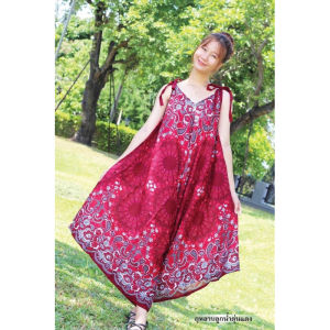 ชุดผีเสื้อ สาวเล็ก/สาวใหญ่ ใส่ได้ ผ้าเรยอน พร้อมส่ง